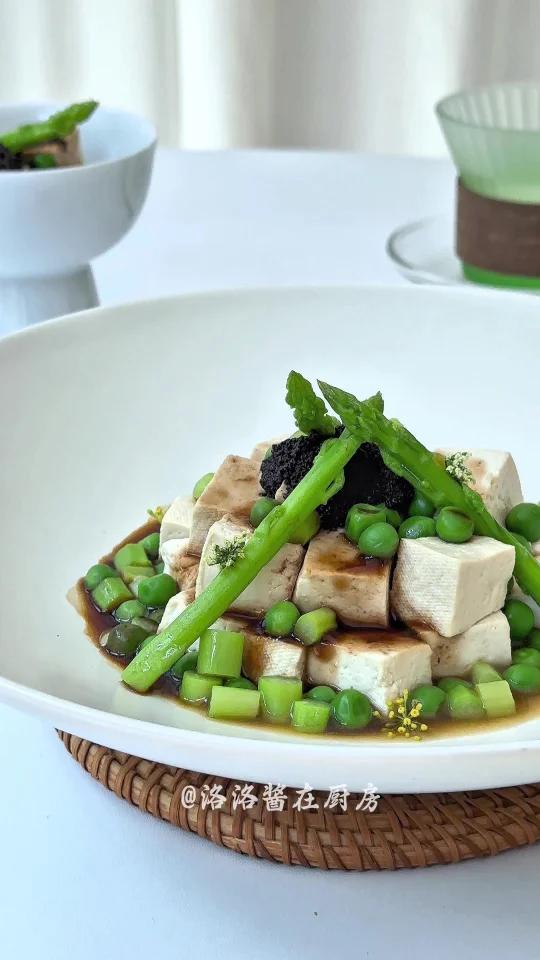 黑松露拌豆腐简单好吃中秋家宴菜