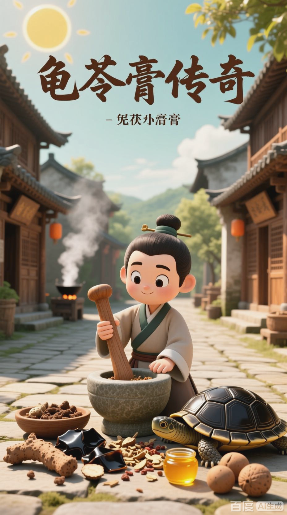 穿越古今，自制夏日清凉龟苓膏
