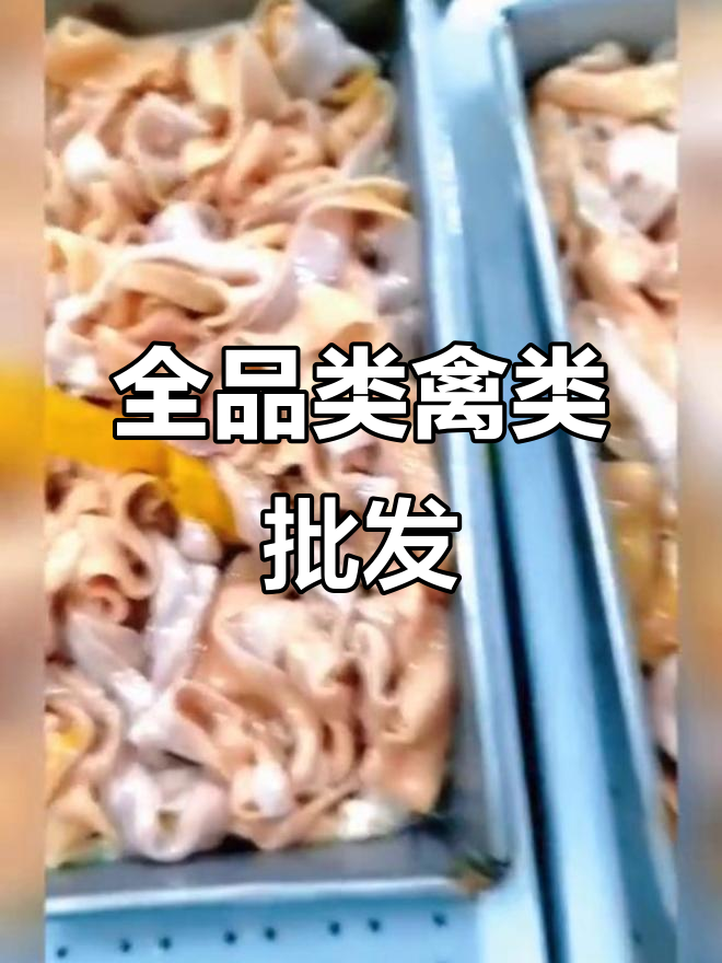 各类禽类产品,冷链批发全国!