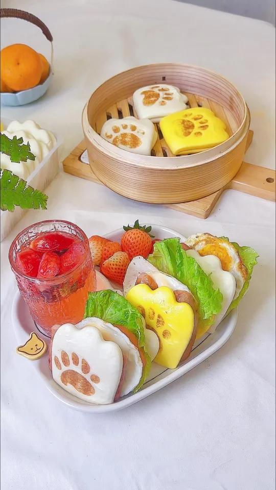 一起吃可爱早餐吧！