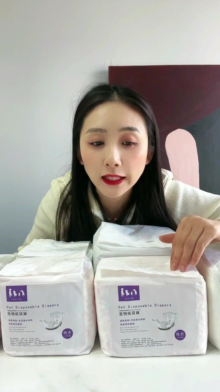 狗狗纸尿裤怎么穿?