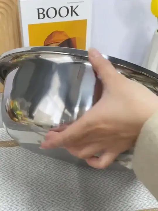 316不锈钢盆,36cm加大尺寸平时洗菜和面洗个锅碗瓢盆都用的上!不锈钢盆结实耐用超便宜超