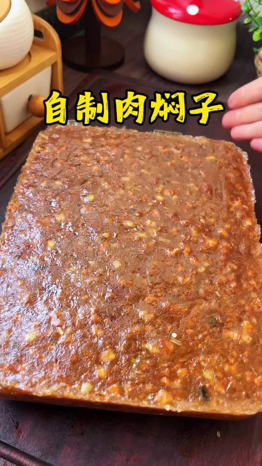 家常版肉焖子爽滑劲道，凉拌煎炒扣碗都鲜香美味