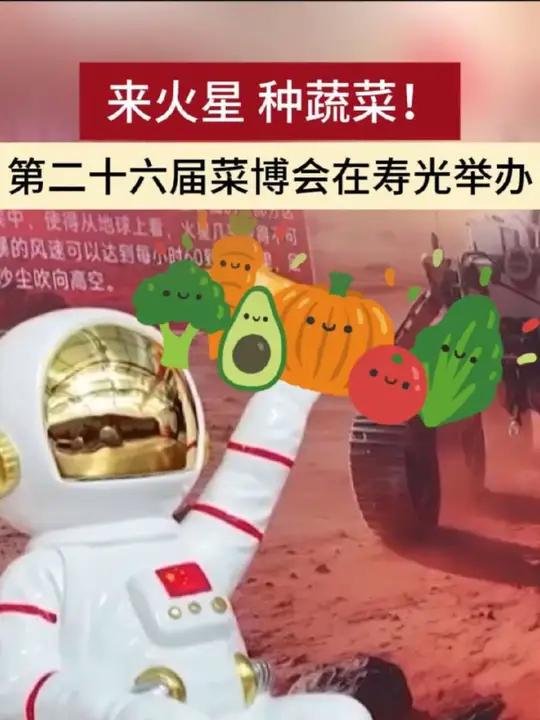 来火星 种蔬菜!第二十六届菜博会在寿光举办