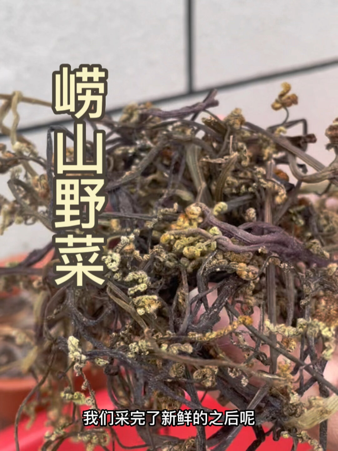 崂山野菜美食:拳头菜