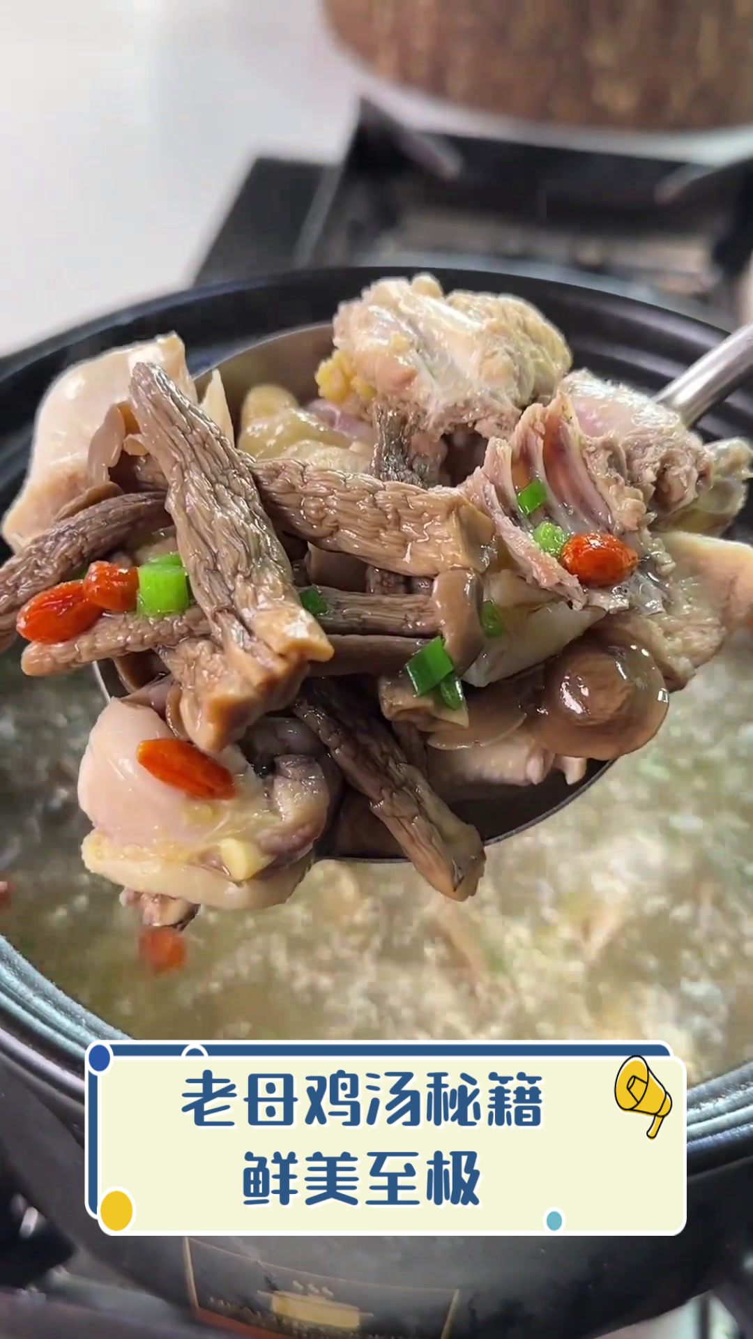 老母鸡汤秘籍鲜美至极