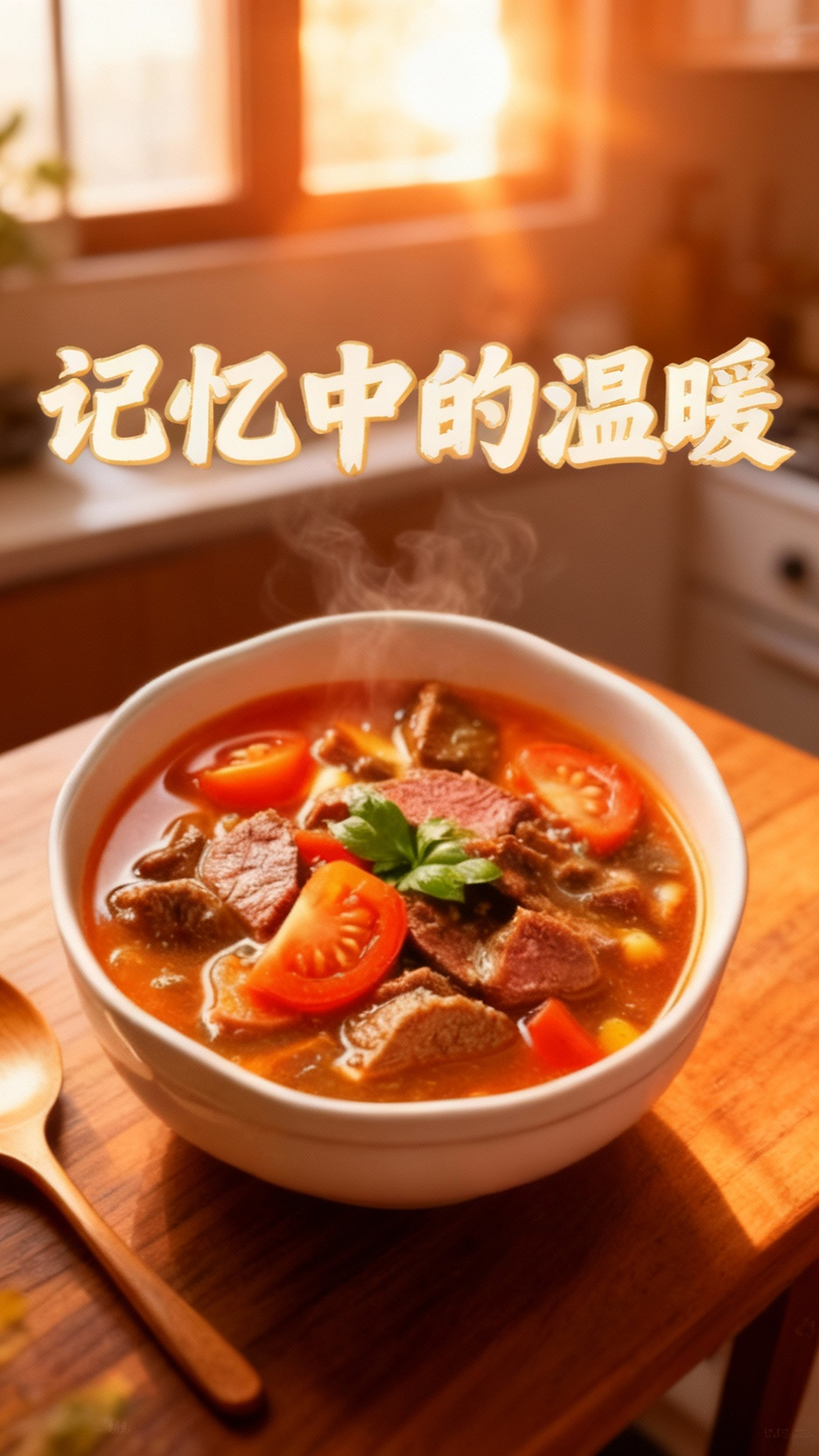 番茄牛肉汤,暖心又暖胃