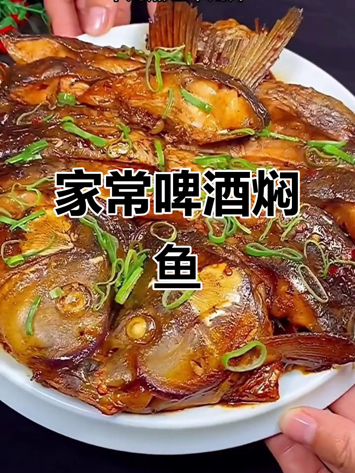 啤酒焖鱼,家常做法不煎炸,鲜嫩入味超简单