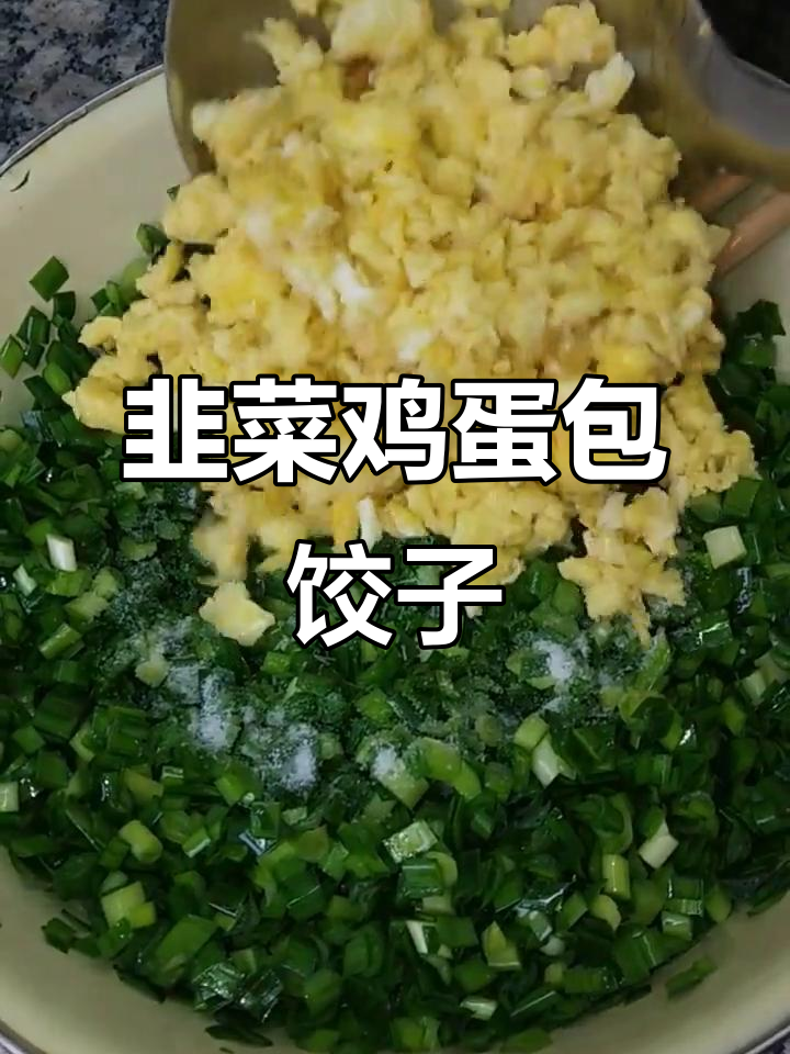 韭菜鸡蛋盒子饺，春天必吃美味饺子