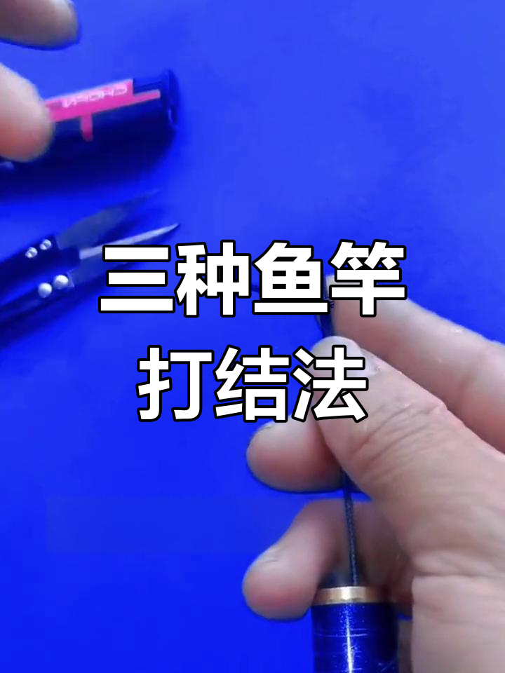 不同鱼竿打结技巧解析