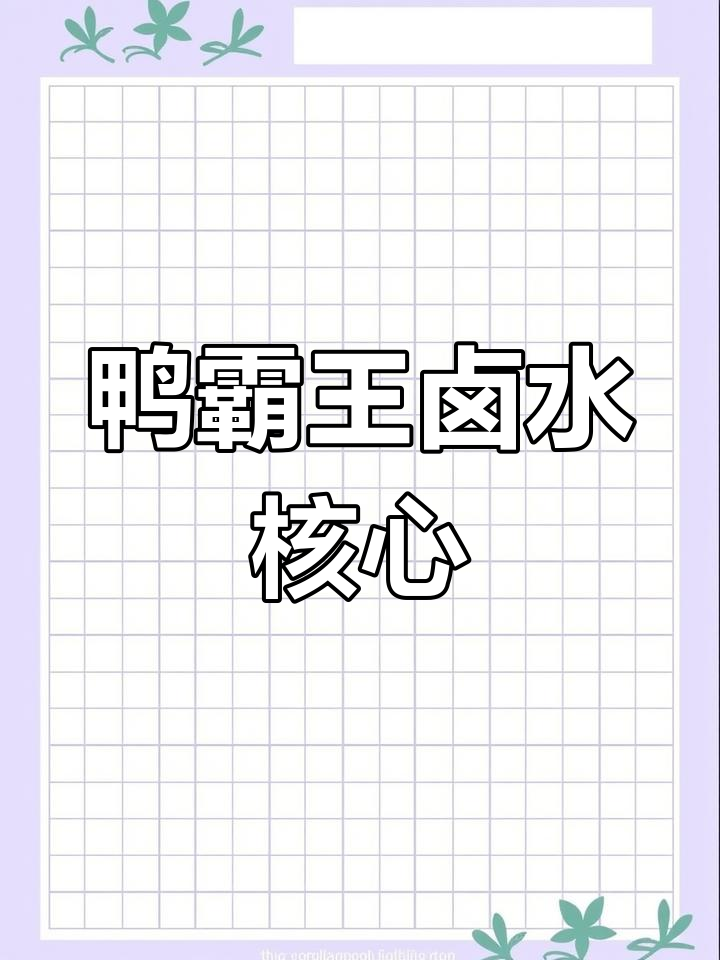 鸭霸王卤水秘制红油,拌菜拌味全靠它