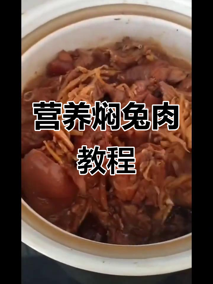 第22天营养焖兔肉,简单又美味