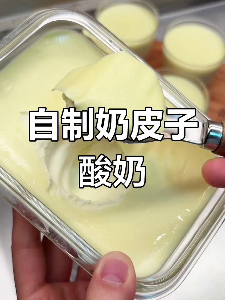 用电饭锅做奶皮子酸奶,简单又美味