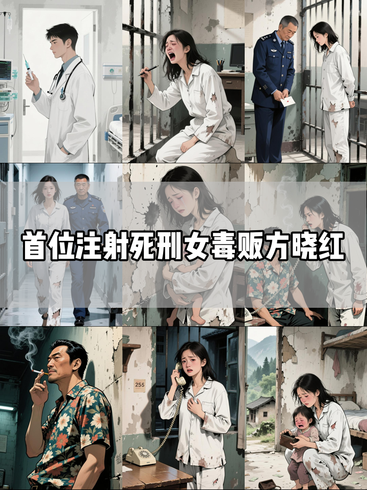 2004年,女毒贩方晓红是第一个被施行“注射死刑”的死刑犯!