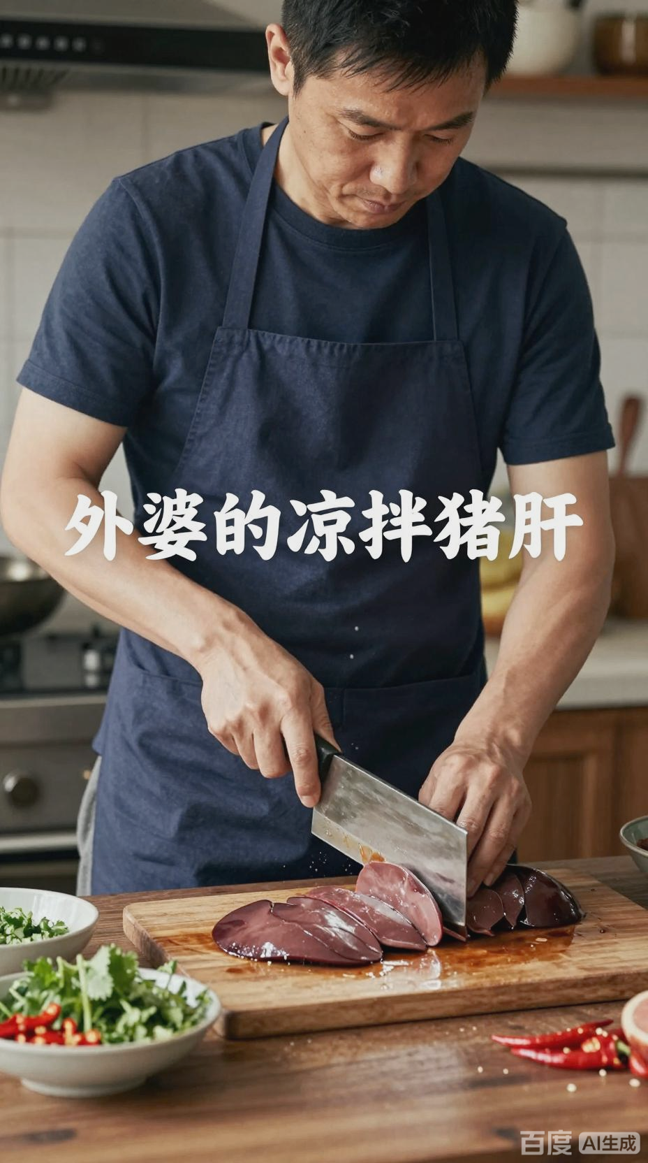 重现外婆秘方的凉拌猪肝