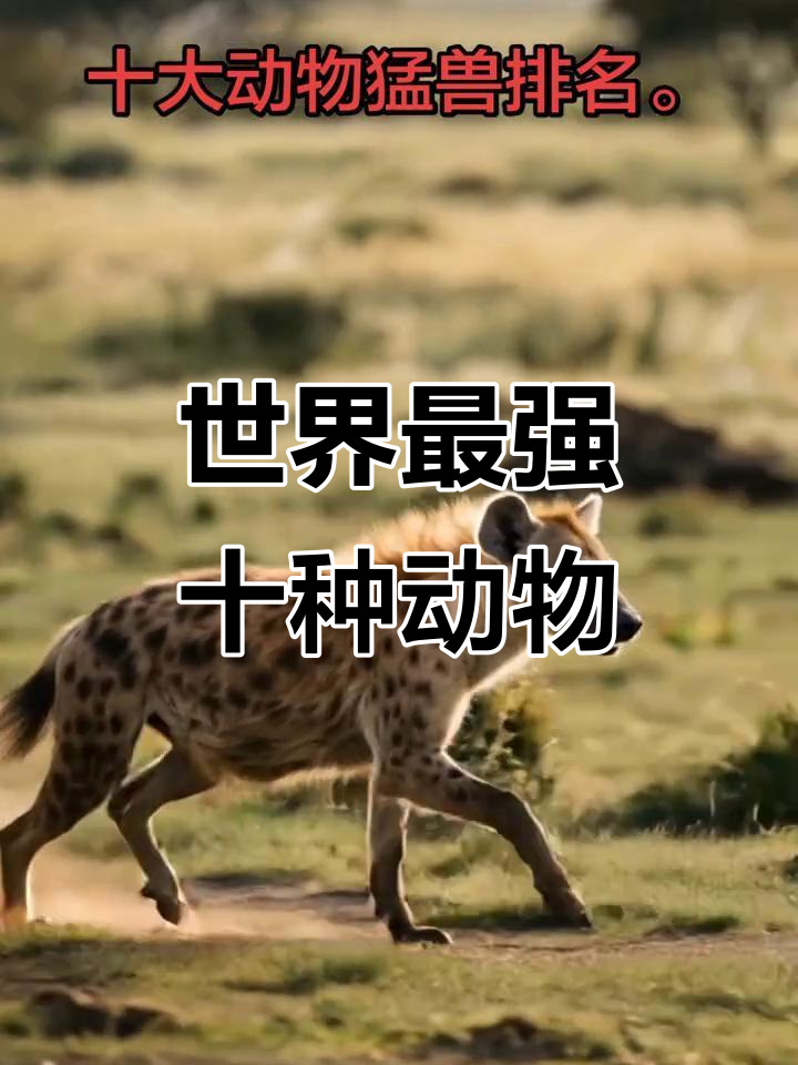草原十大猛兽排名:猎狗、美洲豹与灰狼谁更强?