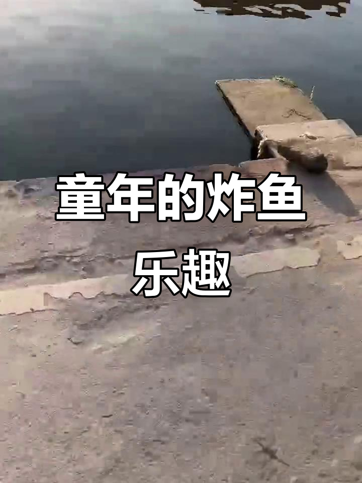 鱼塘炸鱼的童年乐趣,现场实拍欢乐时光