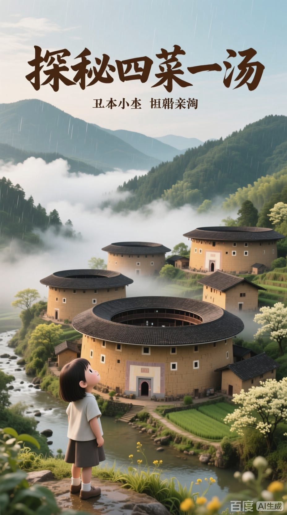 探秘福建土楼‘四菜一汤’风水玄机