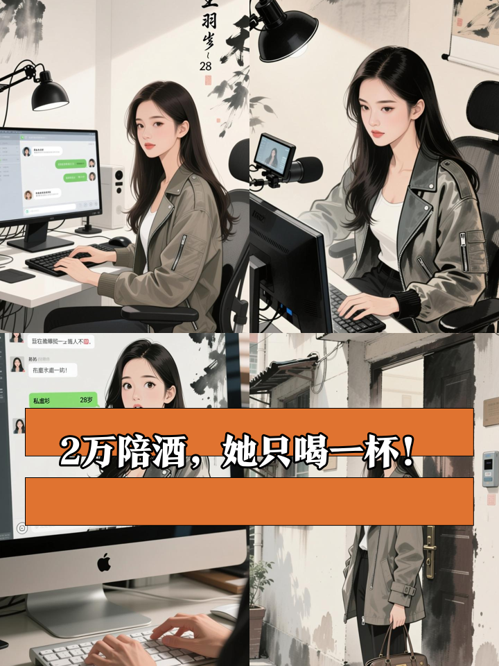 大哥砸2万约女主播喝酒,结果她真只喝一杯就走人!