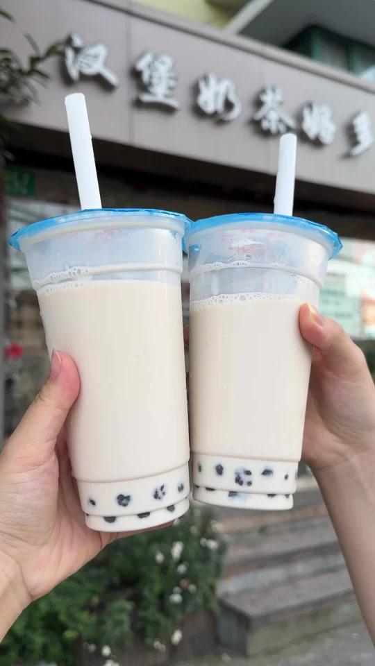 在上海 开了25年的奶茶店!是小时候的味道!