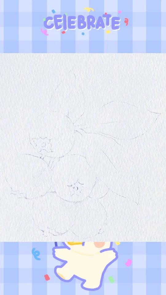 水彩入门教程｜瞬间教会你蓝莓的画法~