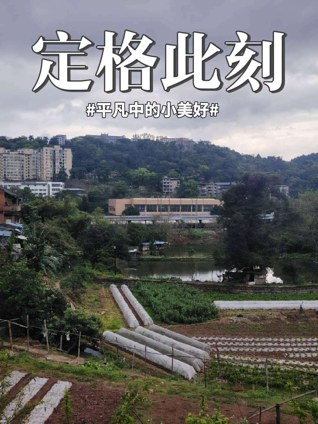 站在位于自贡鸿鹤坝的和平镇卫生院前面的空地上,远眺它前面几百米处的自贡老火车站以及它背后山