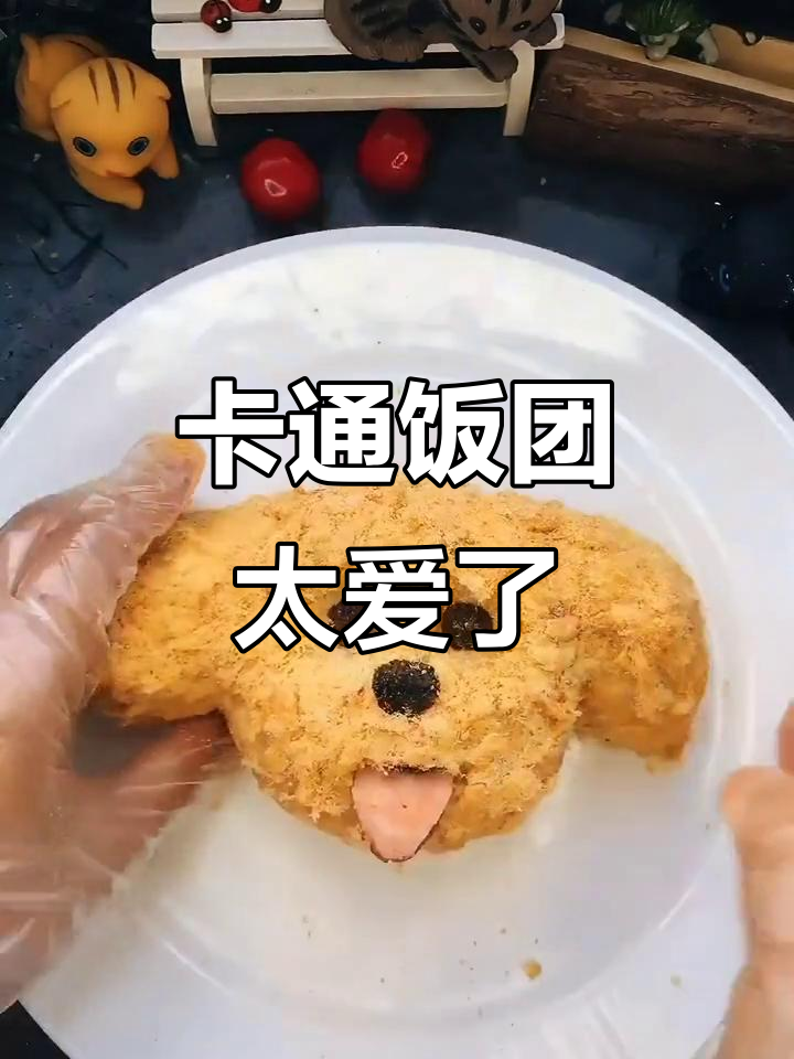 每个小朋友都无法抗拒的可爱饭团，卡通造型萌翻了
