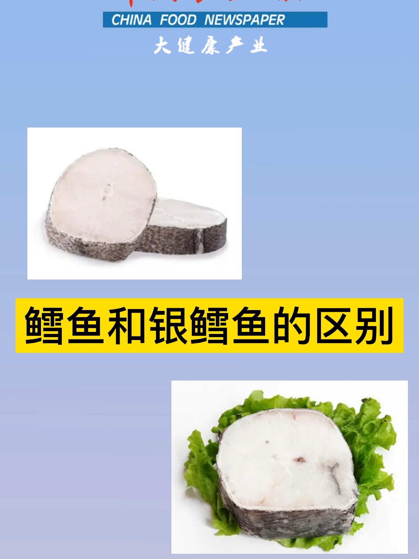 鳕鱼和银鳕鱼的区别