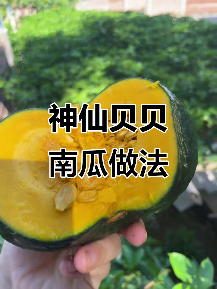 贝贝南瓜的独特吃法,蒸出来既软又硬,口感超赞