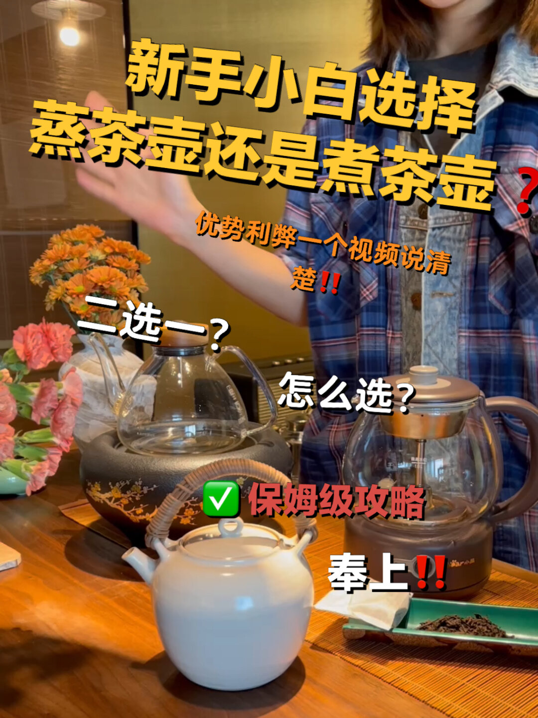 新手小白选购蒸茶壶还是煮茶壶?保姆级攻略