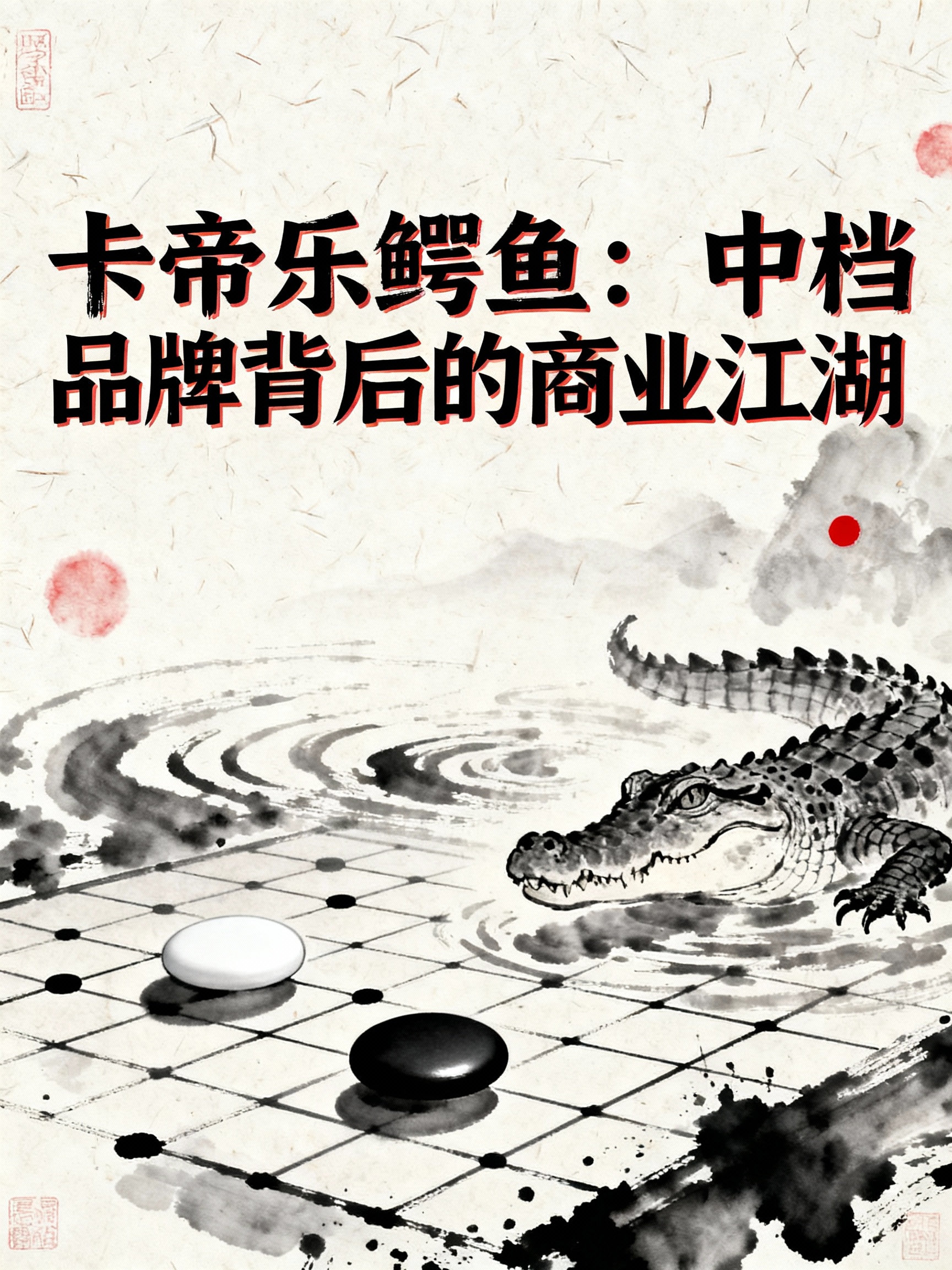 卡帝乐鳄鱼：中档品牌背后的商业江湖