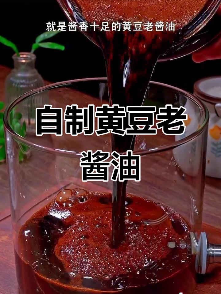 黄豆加盐晒一个月,酱香十足的自制老酱油做法