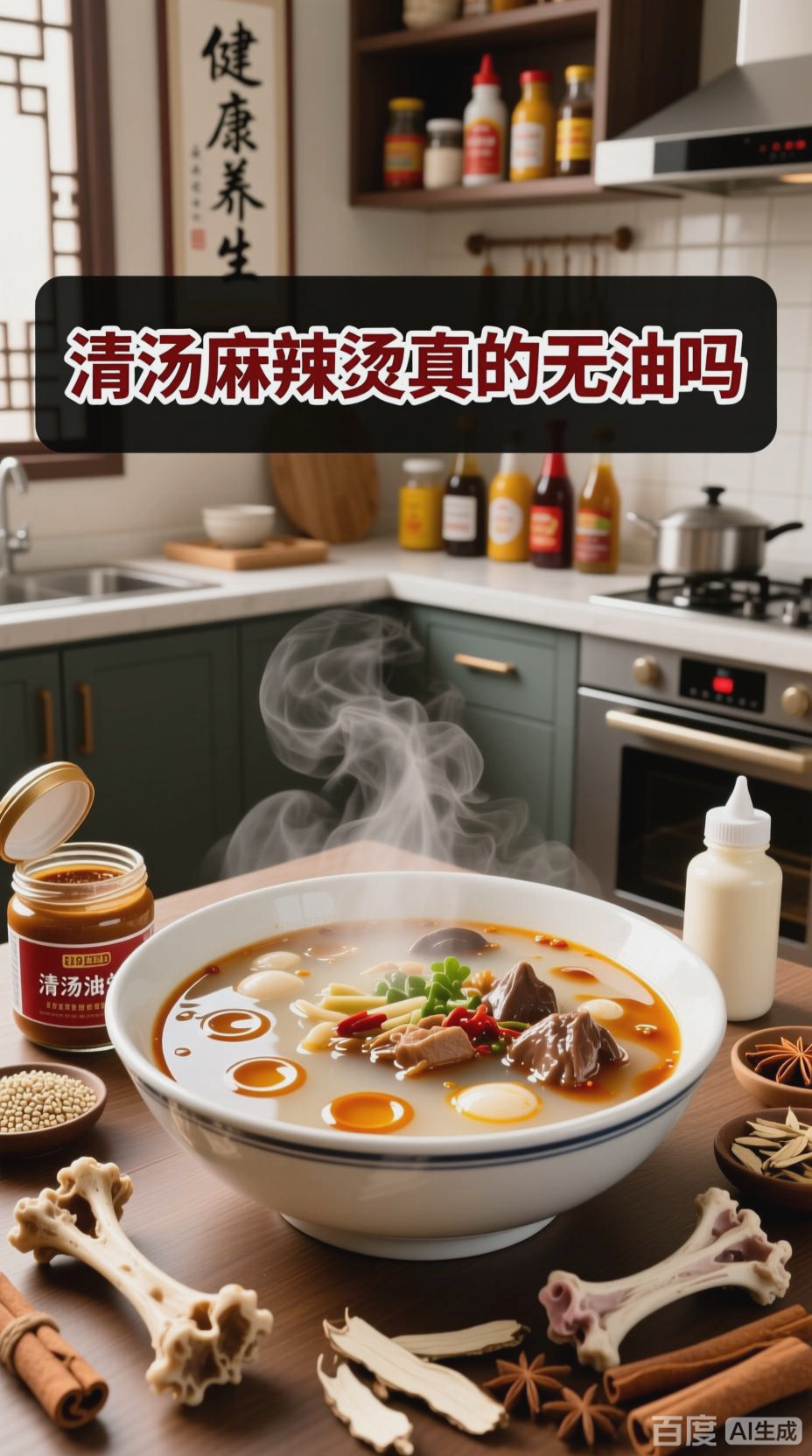 麻辣烫清汤底真无油？深度揭秘健康真相
