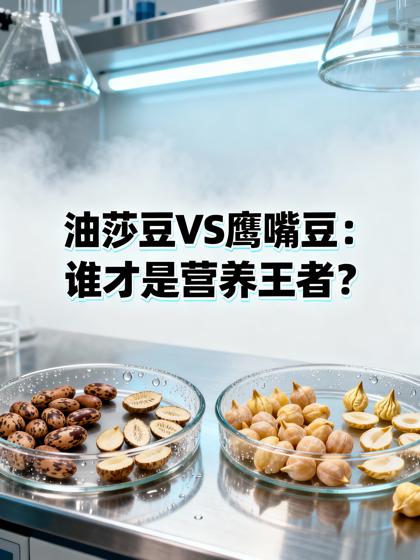 油莎豆VS鹰嘴豆：谁才是营养王者？