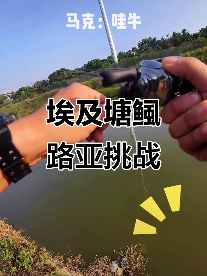 埃及塘鲺大作战，马克钓获十斤巨物！