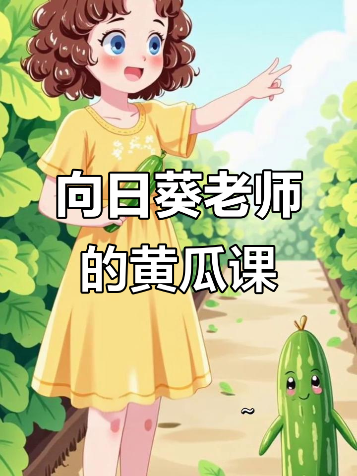 黄瓜与西瓜大不同,向日葵老师带你认识蔬菜宝宝