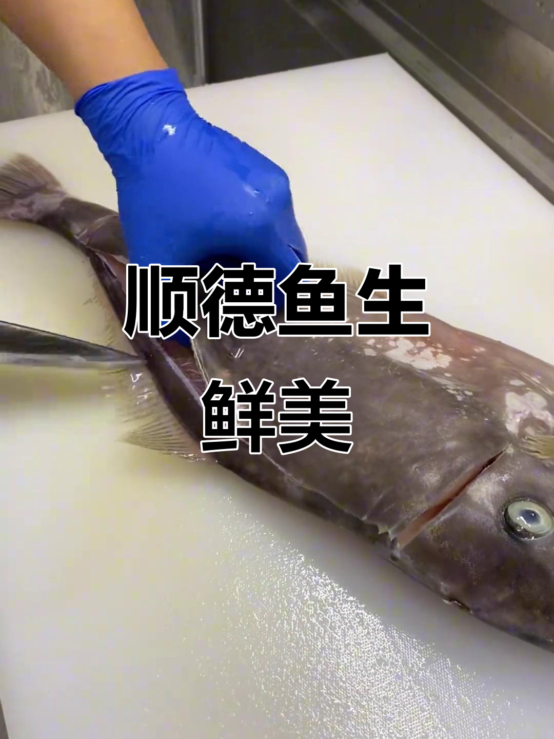 顺德鱼生：深海美味，游水剥皮牛鱼肉质鲜美