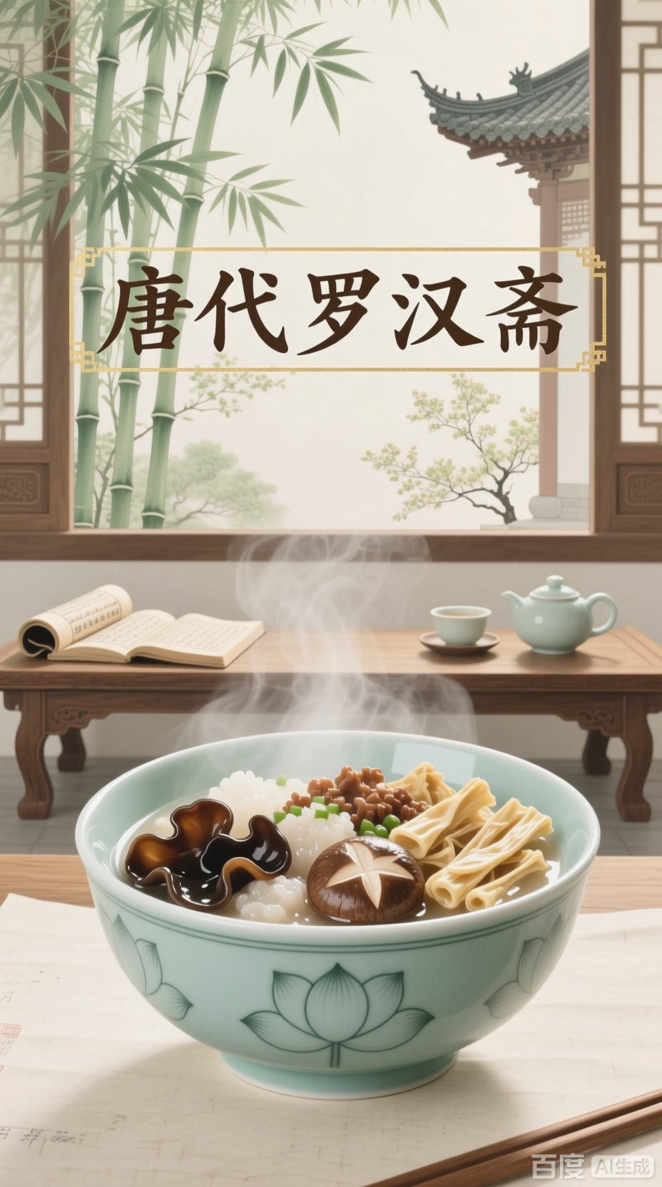 追溯素菜之根,复原唐代罗汉斋