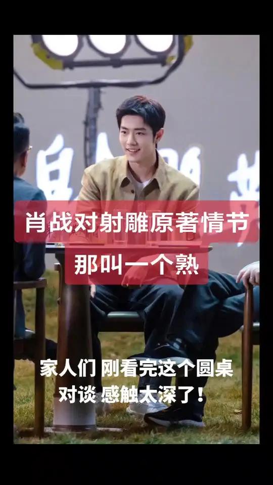 家人们,刚看完这个圆桌对谈,感触太深了!有几个点印象超深刻。首先,肖战对原著情节那叫一个熟
