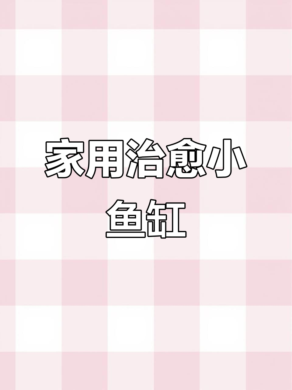 适合家居的治愈系小鱼缸，斗鱼生态造景全搞定