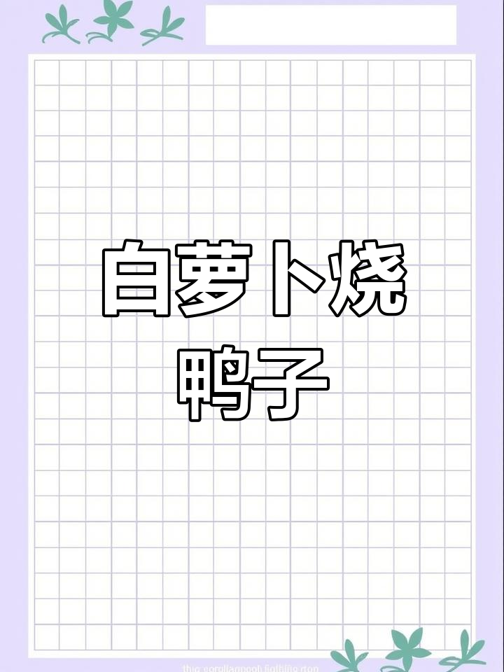 江西年夜饭必备:白萝卜烧老鸭,香辣入味做法全揭秘