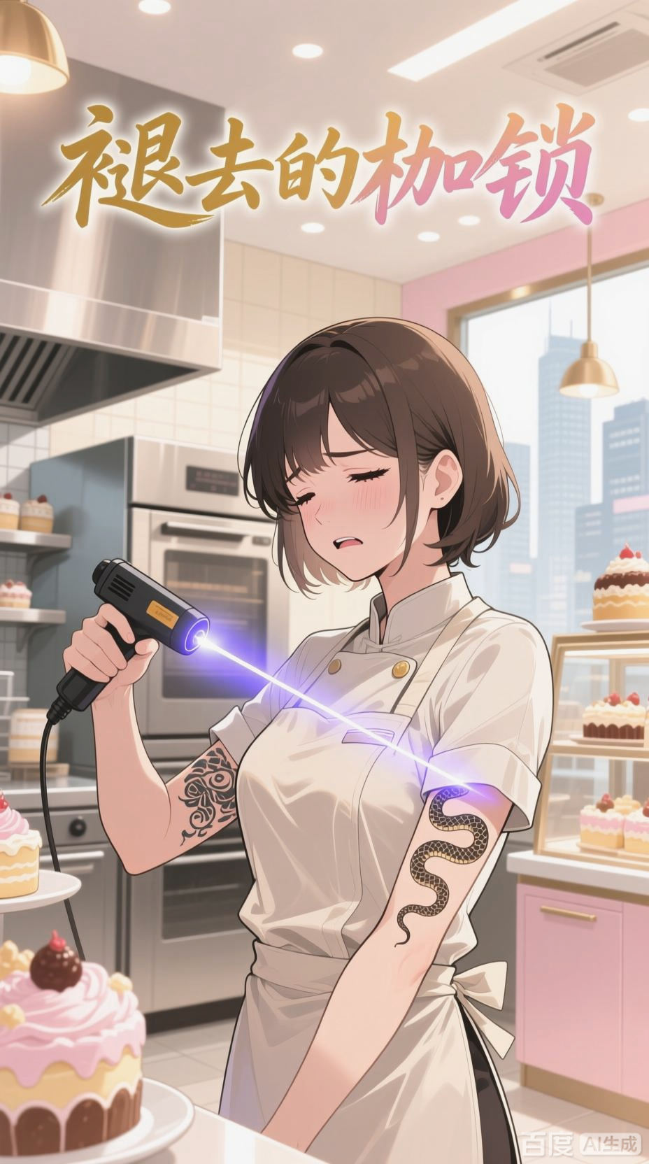 洗去纹身,重启甜点人生