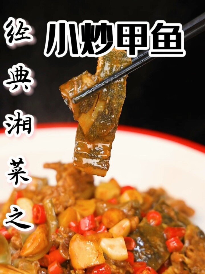 小炒甲鱼