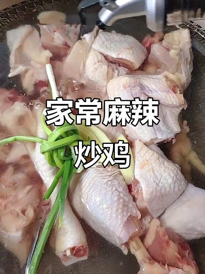 麻辣炒鸡,家常香辣味十足