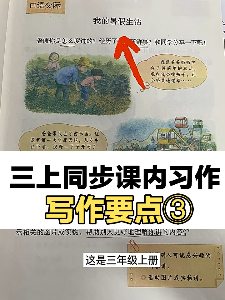 同步作文《我的暑假生活》100字变300字