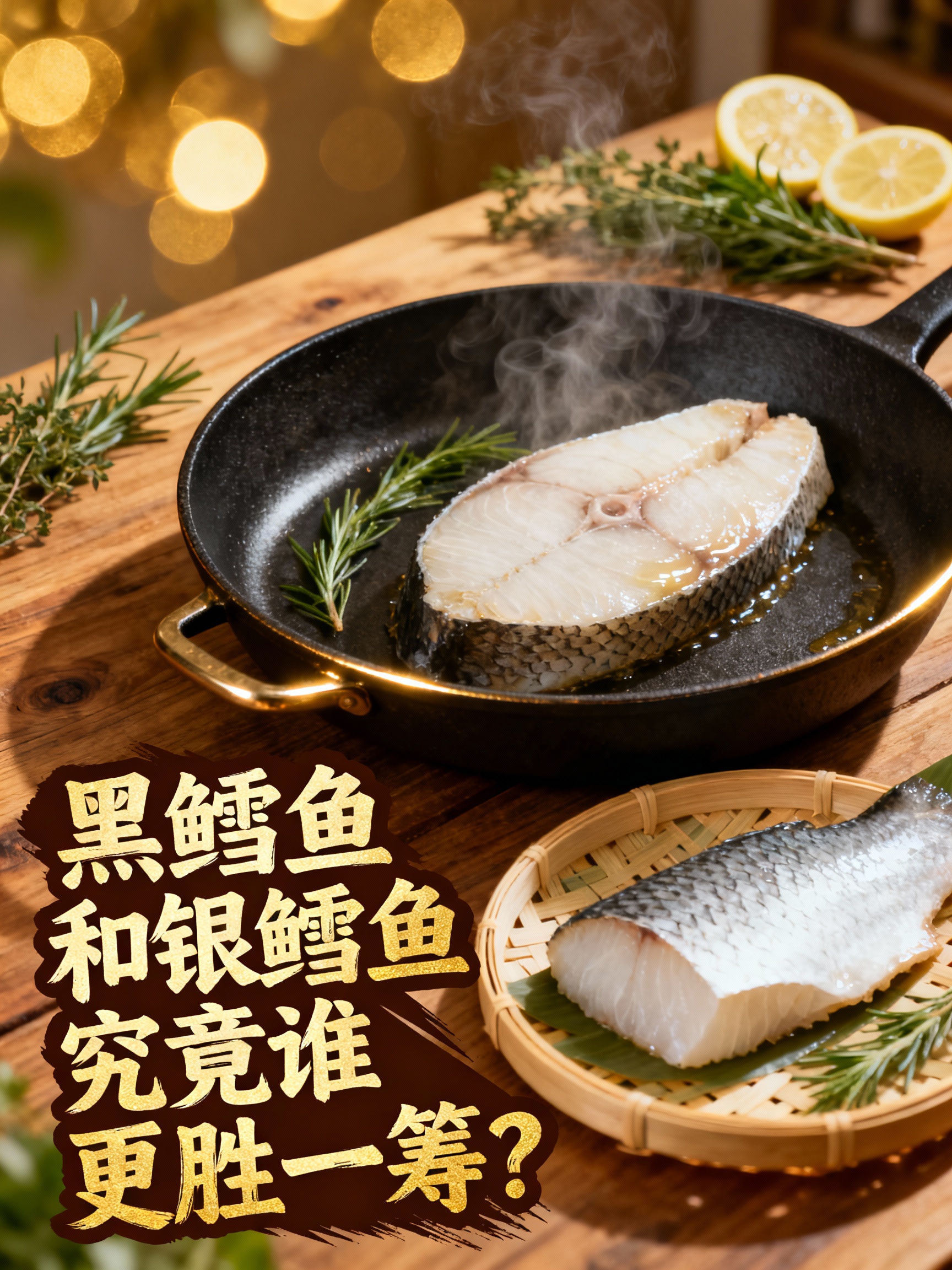 黑鳕鱼和银鳕鱼究竟谁更胜一筹？