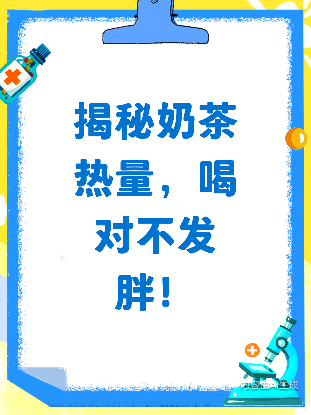 别喝错!奶茶热量表大公开