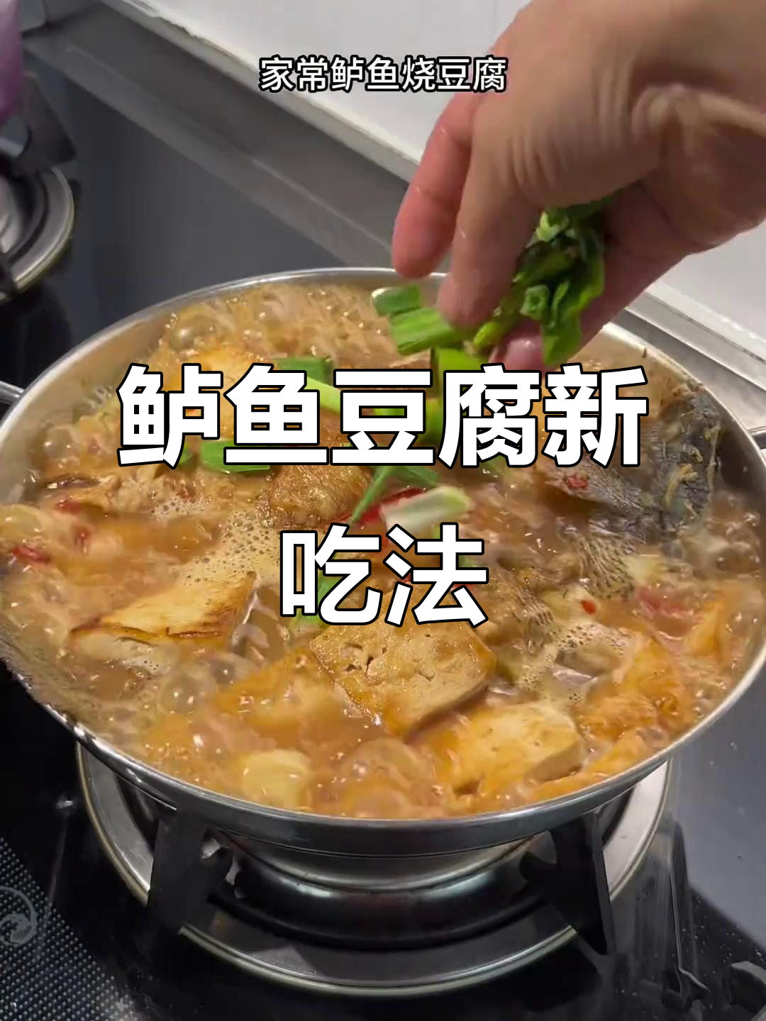 鲈鱼搭配豆腐,煎一煎更香!清蒸太单调了,试试新做法吧