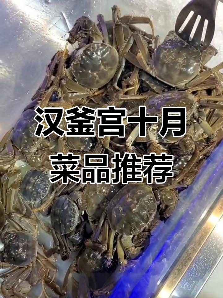 汉釜宫10月自助餐大揭秘，螃蟹生蚝全都有