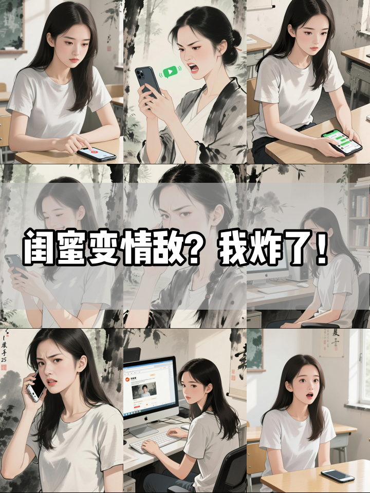帮闺蜜鉴渣反被偷家，她竟和我的crush官宣了